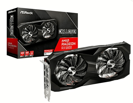 ASRock AMD Radeon RX6600 for pc under 70000