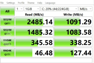 WD Green SN350 M.2 NVME SSD Test